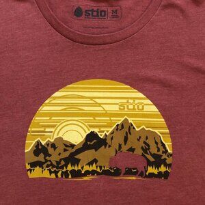 Stio Graphic Tee Bison Grand Tetons